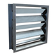 Control Damper Rectangular in Aluminium.